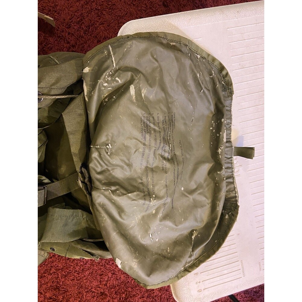 USGI Army Military Field Pack Combat Molle Backpack Hiking Camp Camo Rucksack - Picture 7 of 16